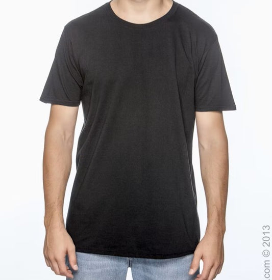 Black Gildan softstyle SMALL-Unisex